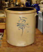 stone jar with blue whirlwind design.jpg (43799 bytes)